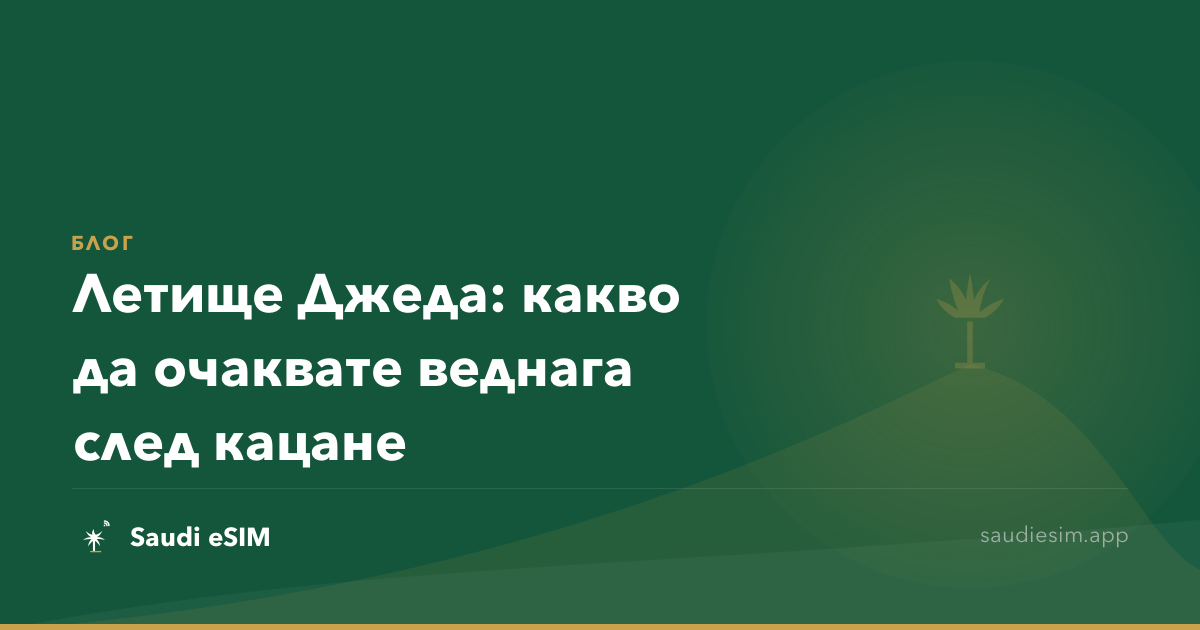 Летище Джеда: какво да очаквате веднага след кацане