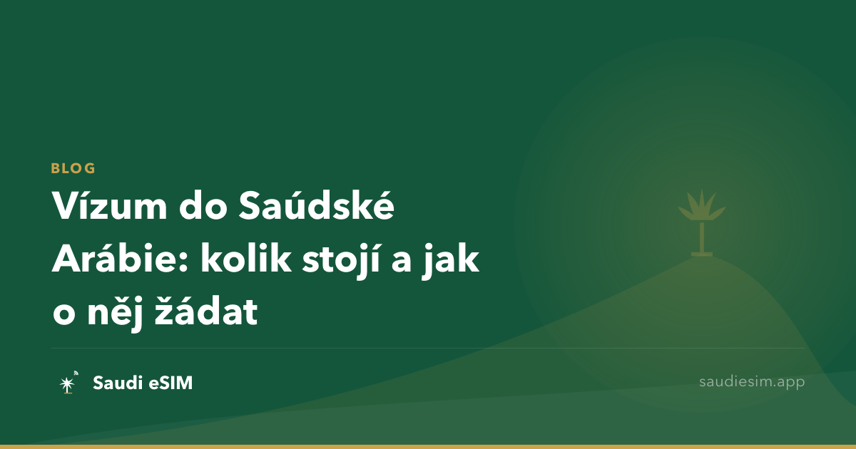 Vízum do Saúdské Arábie: kolik stojí a jak o něj žádat