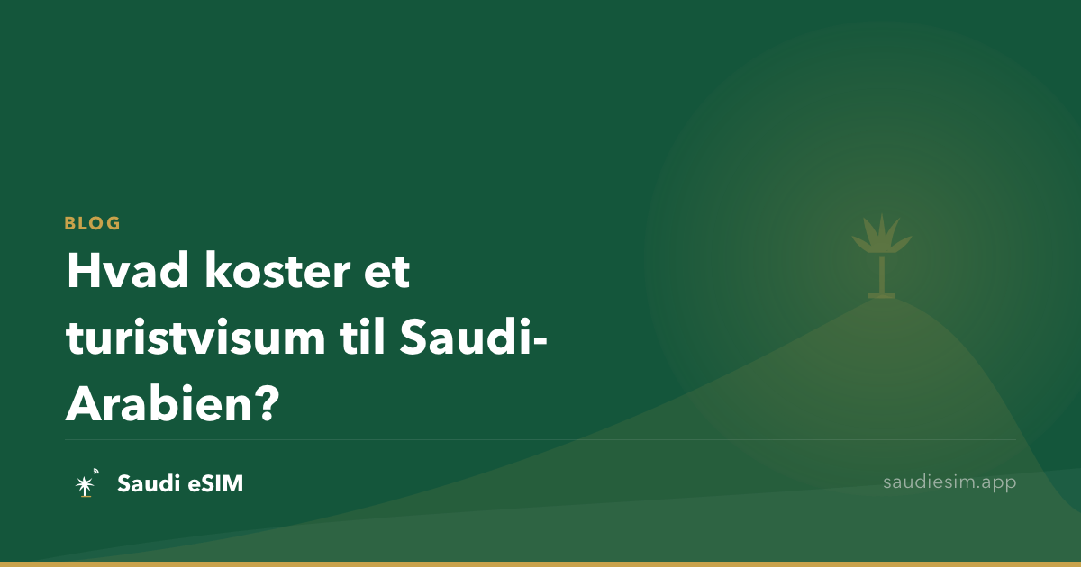 Hvad koster et turistvisum til Saudi-Arabien?