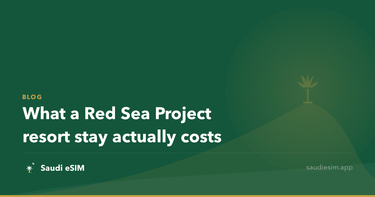 What a Red Sea Project resort stay actually costs