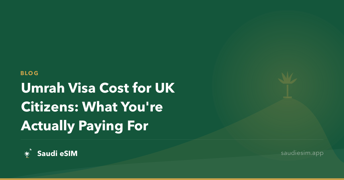 Umrah Visa Cost for UK Citizens: What You're Actually Paying For