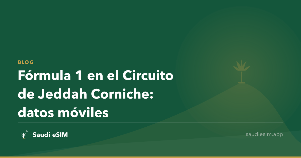 Fórmula 1 en el Circuito de Jeddah Corniche: datos móviles
