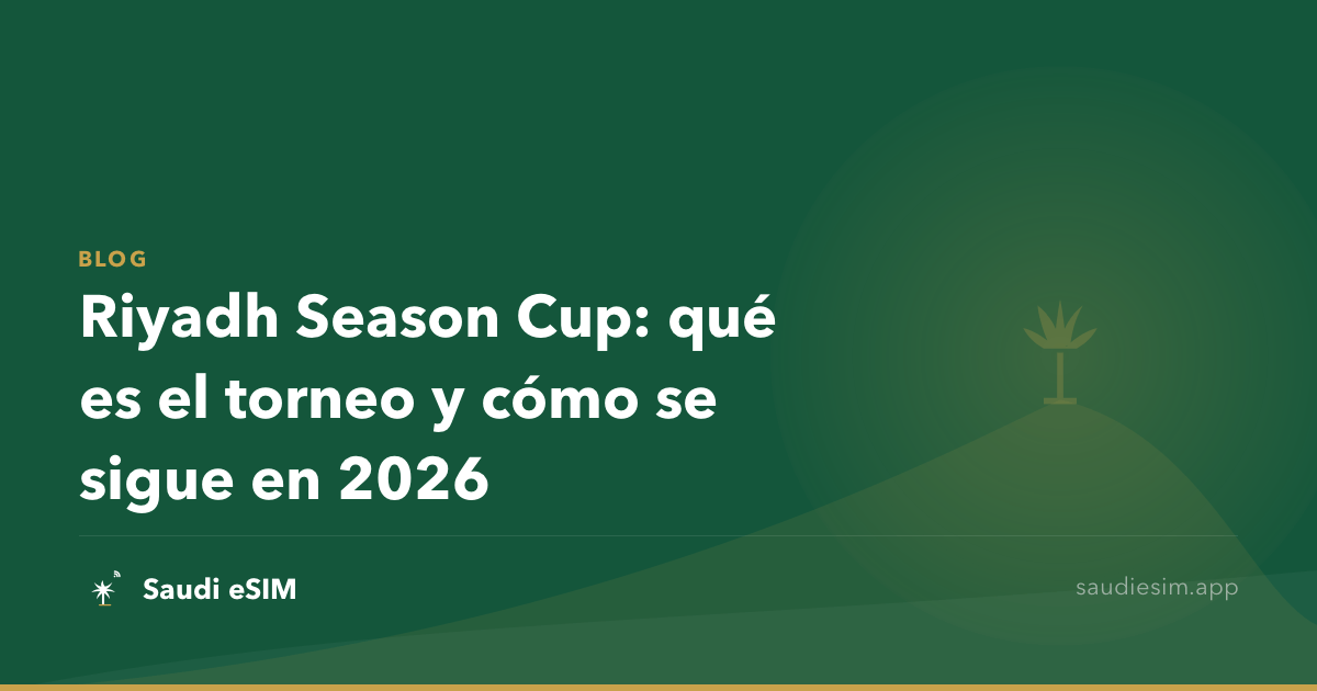 Riyadh Season Cup: qué es el torneo y cómo se sigue en 2026