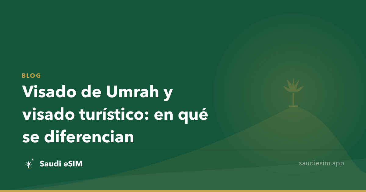 Visado de Umrah y visado turístico: en qué se diferencian