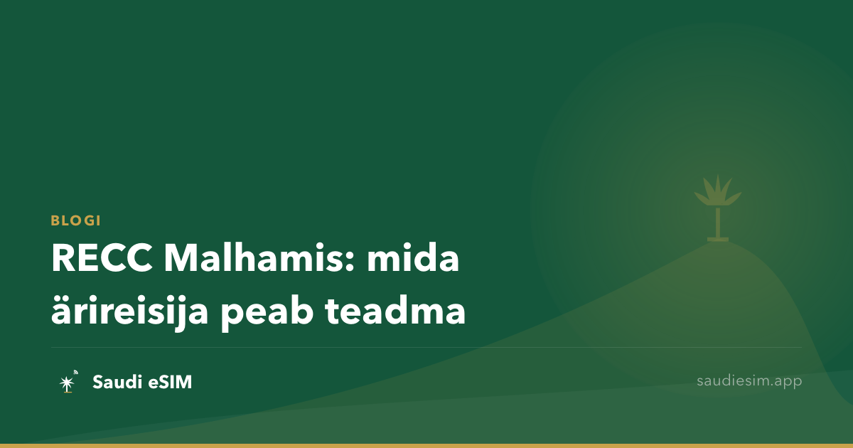 RECC Malhamis: mida ärireisija peab teadma