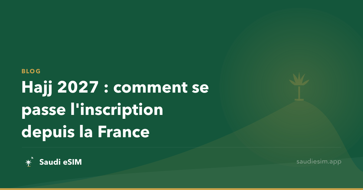 Hajj 2027 : comment se passe l'inscription depuis la France
