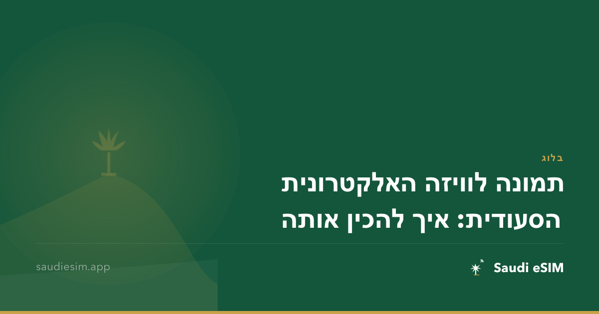 תמונה לוויזה האלקטרונית הסעודית: איך להכין אותה