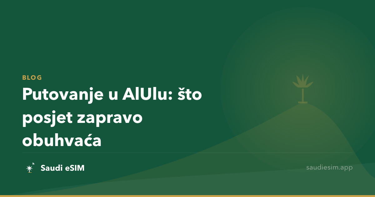 Putovanje u AlUlu: što posjet zapravo obuhvaća