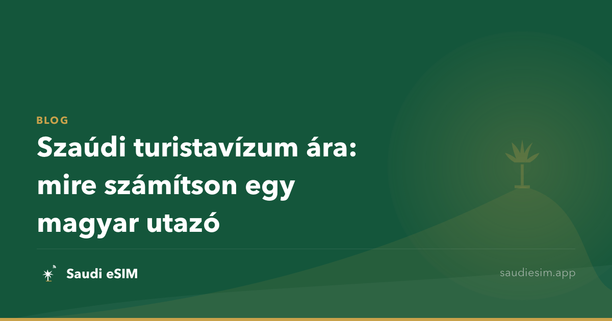 Szaúdi turistavízum ára: mire számítson egy magyar utazó