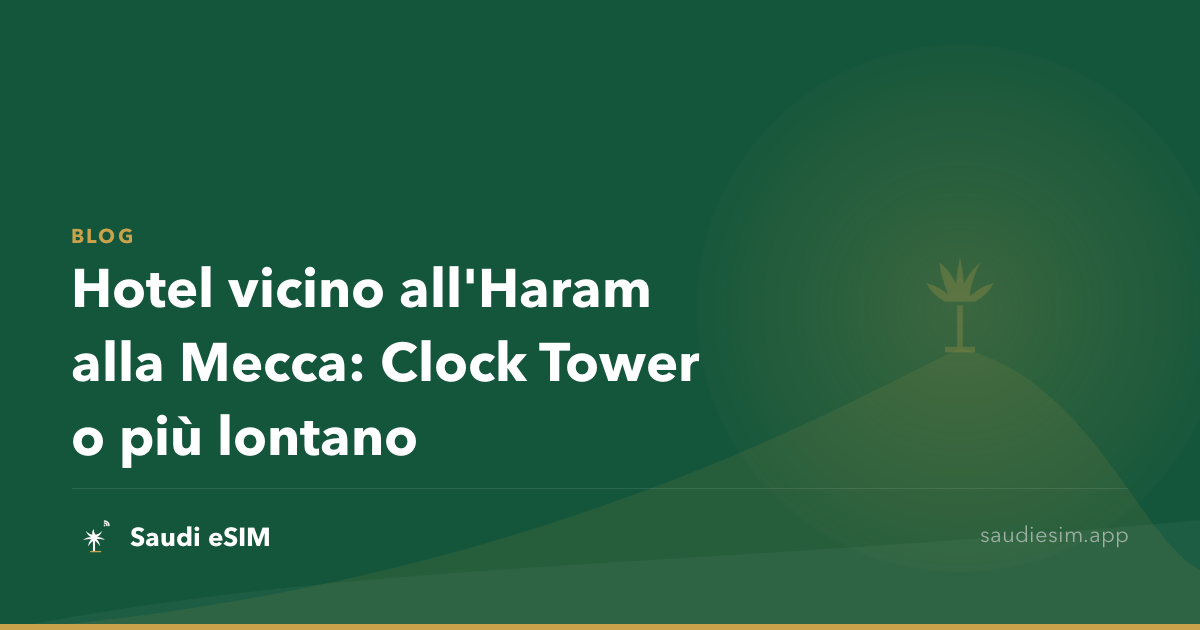 Hotel vicino all'Haram alla Mecca: Clock Tower o più lontano