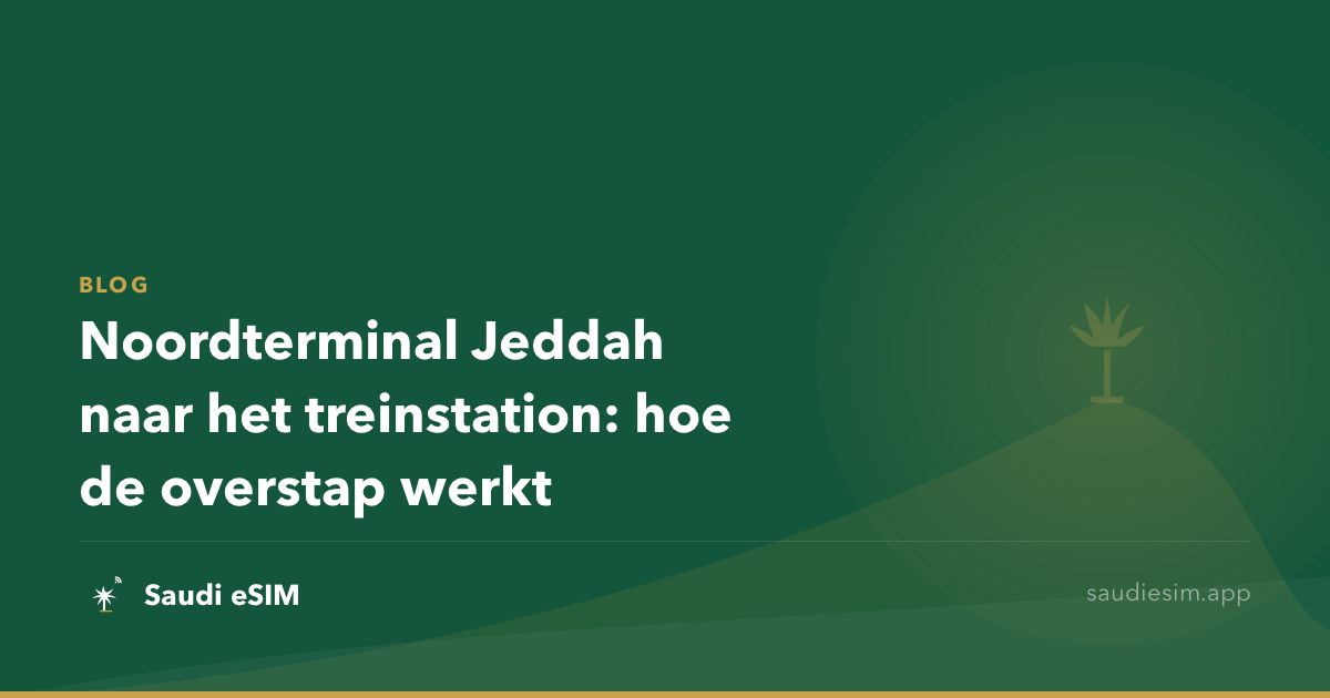 Noordterminal Jeddah naar het treinstation: hoe de overstap werkt