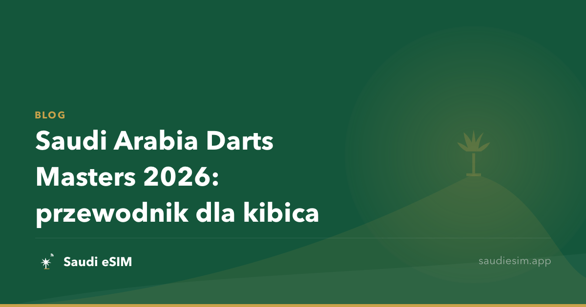 Saudi Arabia Darts Masters 2026: przewodnik dla kibica
