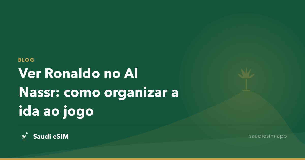 Ver Ronaldo no Al Nassr: como organizar a ida ao jogo