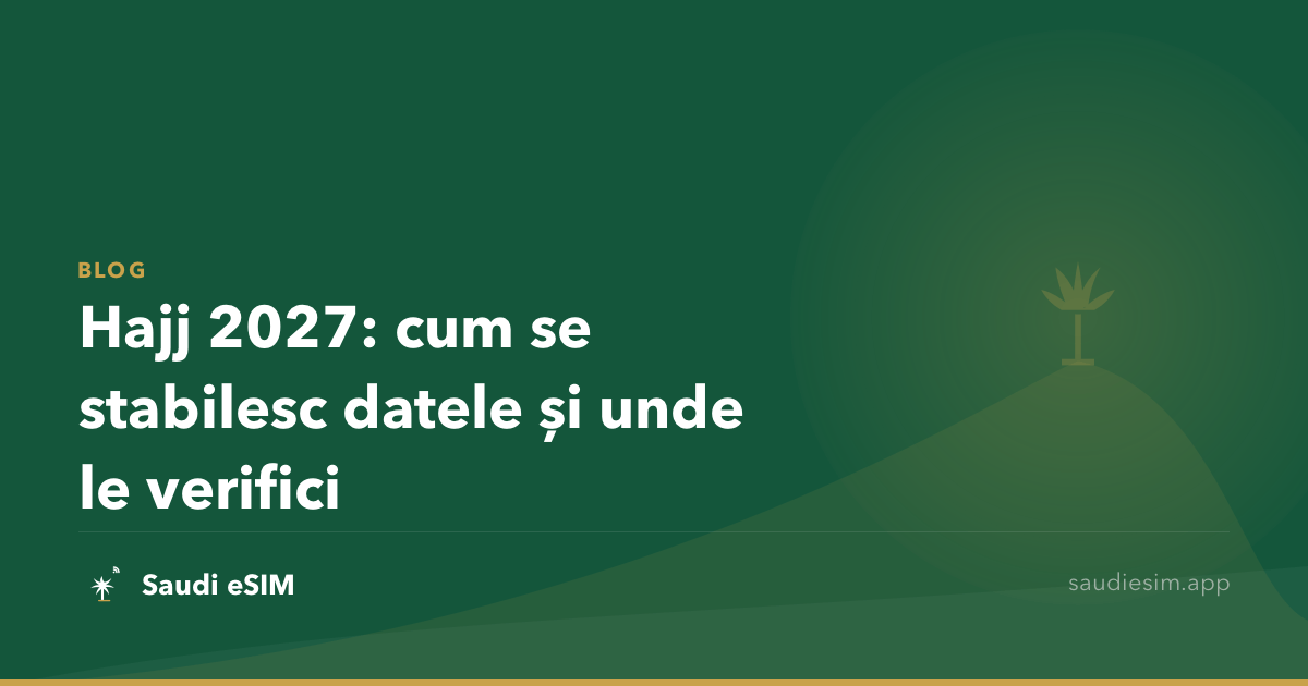 Hajj 2027: cum se stabilesc datele și unde le verifici