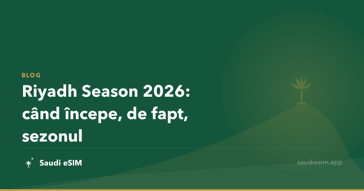 Riyadh Season 2026: când începe, de fapt, sezonul