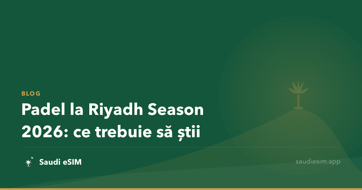 Padel la Riyadh Season 2026: ce trebuie să știi