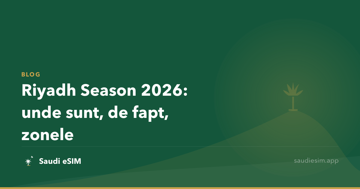 Riyadh Season 2026: unde sunt, de fapt, zonele