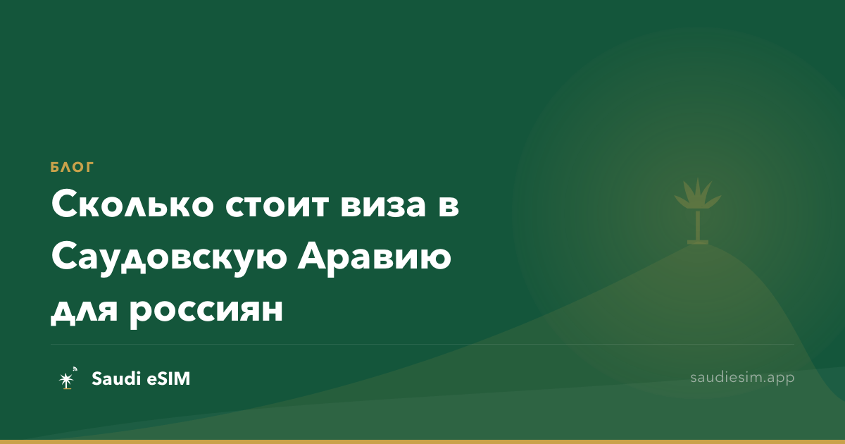 Сколько стоит виза в Саудовскую Аравию для россиян