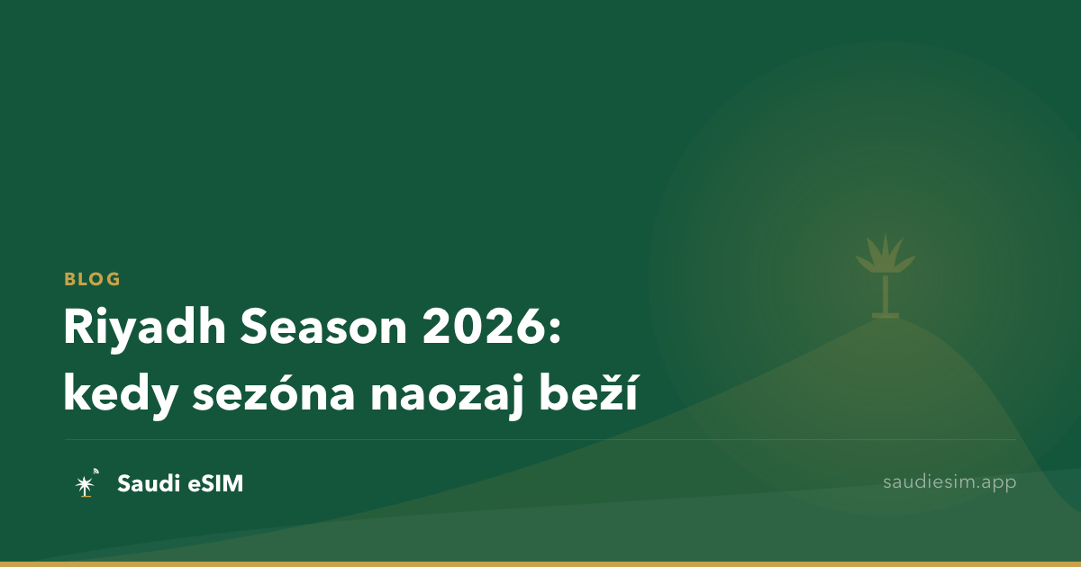 Riyadh Season 2026: kedy sezóna naozaj beží